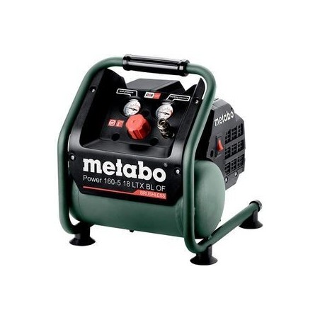 Metabo POWER 160-5 18 LTX BL OF Luftkompressor Med batteri Intet batteri